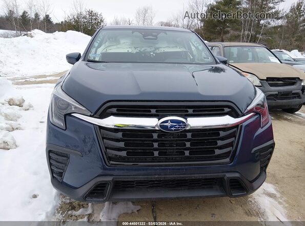 4S4WMADD6S3442392 2025 SUBARU ASCENT Blue Սալոնի հետևի տեսք