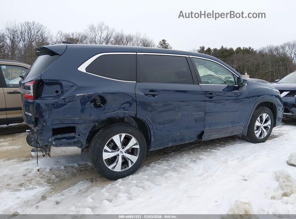 4S4WMADD6S3442392 2025 SUBARU ASCENT Blue Սալոնի 360 աստիճան տեսք