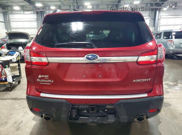 4S4WMAEDXN3408216 2022 SUBARU ASCENT Burgundy უკანა ხედი