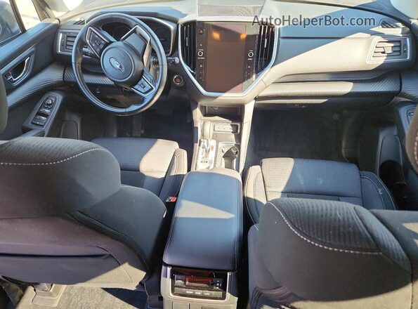 4S4WMAEDXR3414121 2024 SUBARU ASCENT Charcoal წინა პანელის ხედი