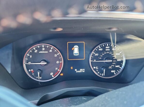 4S4WMAEDXR3414121 2024 SUBARU ASCENT Charcoal ხელსაწყოთა პანელის ხედი