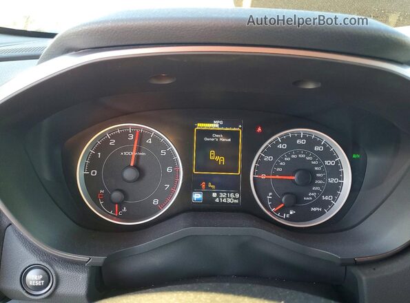 4S4WMAFD0M3453355 2021 SUBARU ASCENT White Widok zestawu wskaźników
