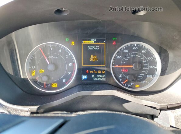 4S4WMAFD5M3427897 2021 SUBARU ASCENT Blue Instrument cluster view