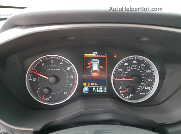 4S4WMAFD8M3405828 2021 SUBARU ASCENT Черный Вид щитка приборов