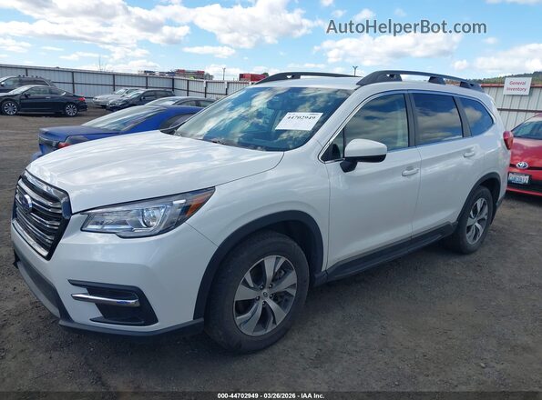 4S4WMAFD8M3473076 2021 SUBARU ASCENT White Передня ліва чверть