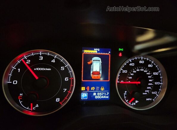 4S4WMAFD9M3429393 2021 SUBARU ASCENT Black Widok zestawu wskaźników