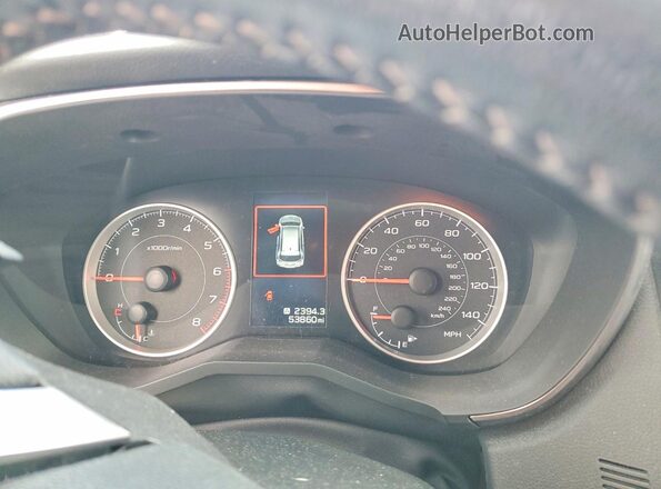 4S4WMAFDXM3429192 2021 SUBARU ASCENT Blue Instrument cluster view