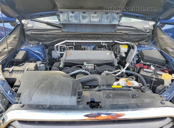 4S4WMAFDXM3429192 2021 SUBARU ASCENT Blue Engine compartment view