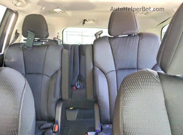 4S4WMAHD1M3455239 2021 SUBARU ASCENT Белый Вид задних сидений