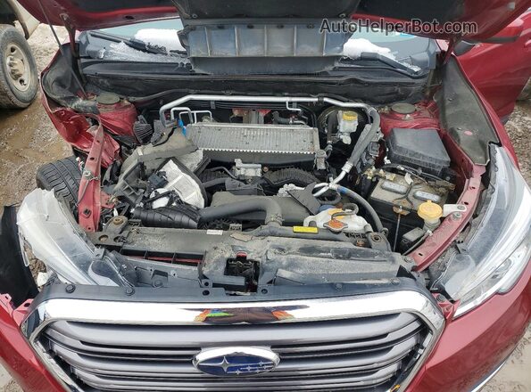 4S4WMAHD9M3413983 2021 SUBARU ASCENT Red ძრავის განყოფილების ხედი