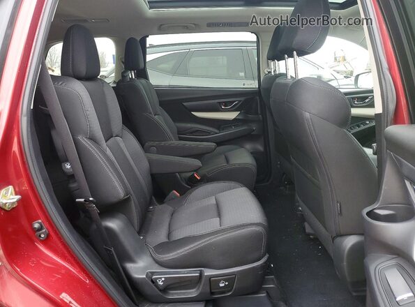 4S4WMAHD9M3413983 2021 SUBARU ASCENT Red უკანა სალონის ხედი