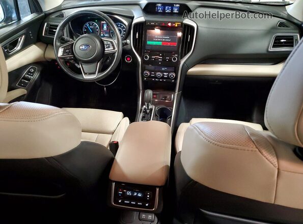 4S4WMAJD3M3469802 2021 SUBARU ASCENT Tan Widok deski rozdzielczej