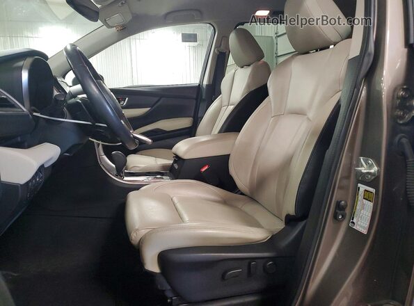 4S4WMAJD3M3469802 2021 SUBARU ASCENT Tan Widok wnętrza z przodu