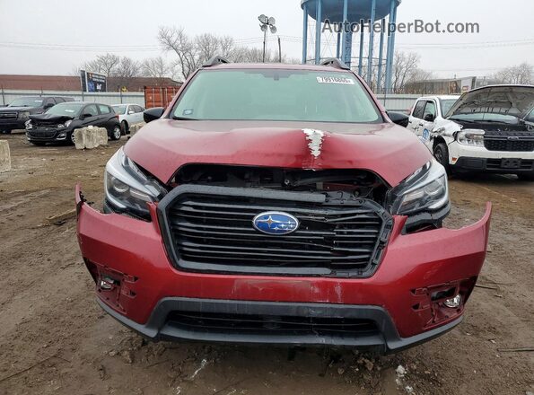 4S4WMAJD4N3467381 2022 SUBARU ASCENT Red Vista frontal