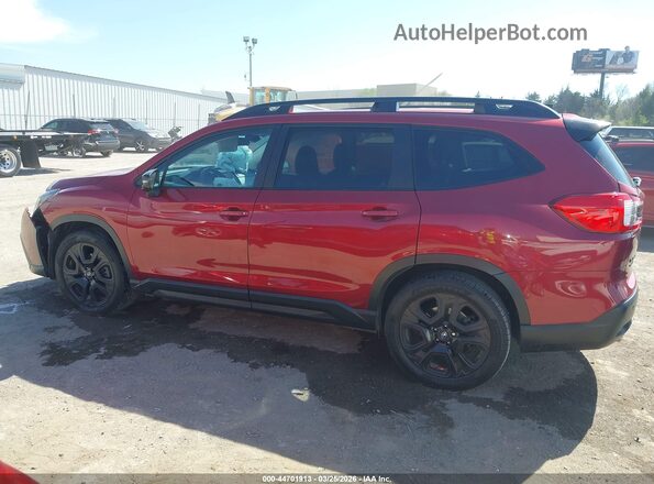 4S4WMAKD1P3406104 2023 SUBARU ASCENT Red Սալոնի 360 աստիճան տեսք
