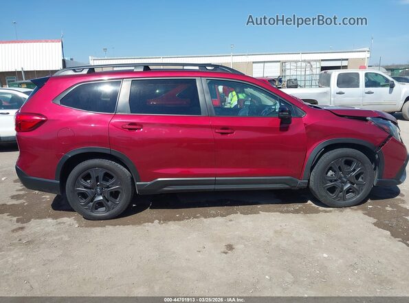 4S4WMAKD1P3406104 2023 SUBARU ASCENT Red Սալոնի հետևի տեսք