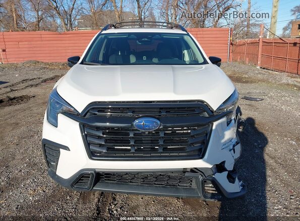4S4WMAKD1P3444139 2023 SUBARU ASCENT White Widok zestawu wskaźników