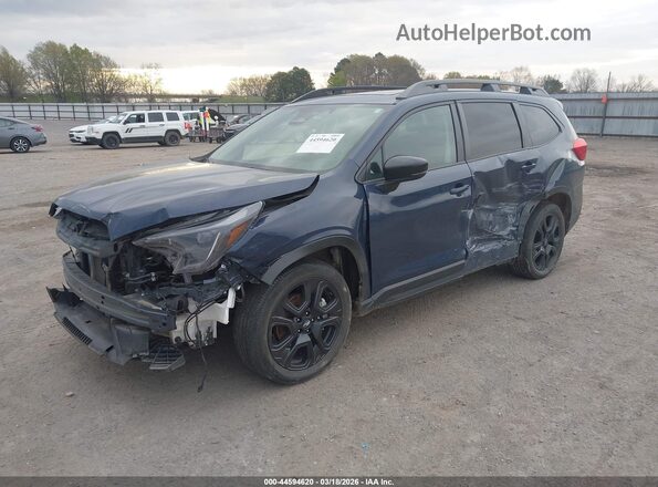 4S4WMAKD1R3445343 2024 SUBARU ASCENT Dark Blue Առջևի ձախ երեք քառորդ տեսարան