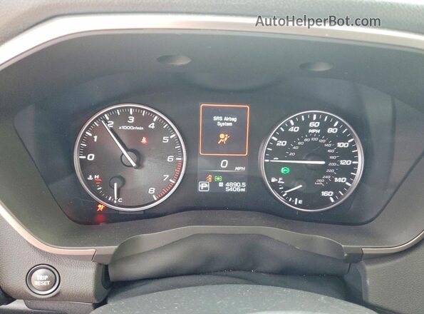 4S4WMALD1S3428272 2025 SUBARU ASCENT Белый Вид щитка приборов