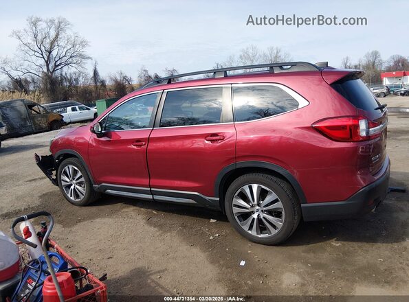 4S4WMALD4M3438281 2021 SUBARU ASCENT Red Widok wnętrza 360 stopni
