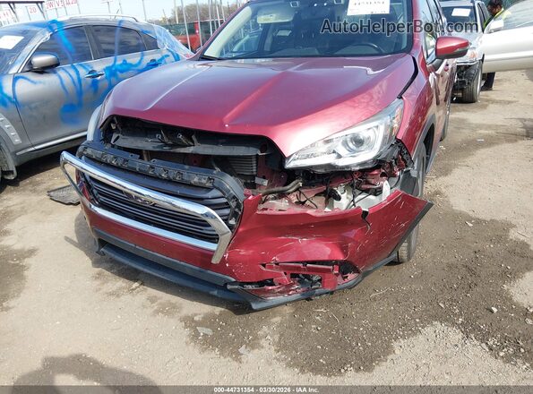 4S4WMALD4M3438281 2021 SUBARU ASCENT Red Widok z przodu