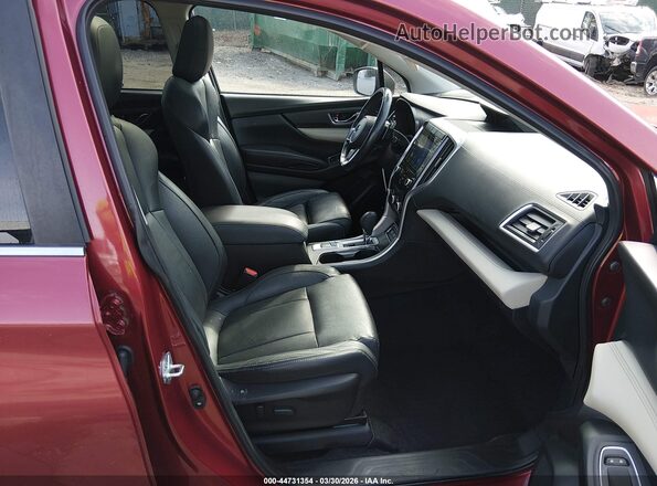 4S4WMALD4M3438281 2021 SUBARU ASCENT Red Widok wnętrza z przodu