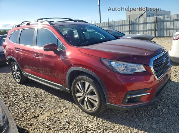 4S4WMALDXK3418825 2019 SUBARU ASCENT Red Przód prawy