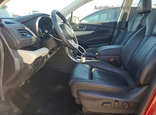 4S4WMALDXK3418825 2019 SUBARU ASCENT Red Widok wnętrza z przodu