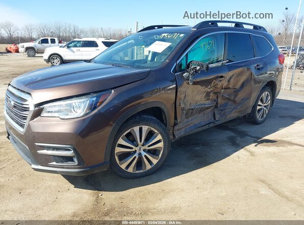 4S4WMAPD2K3434284 2019 SUBARU ASCENT Коричневый Передняя левая четверть