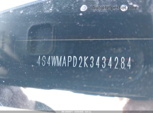4S4WMAPD2K3434284 2019 SUBARU ASCENT Коричневый Вид подкапотного пространства