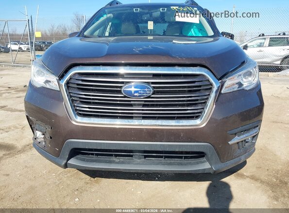 4S4WMAPD2K3434284 2019 SUBARU ASCENT Коричневый Вид щитка приборов