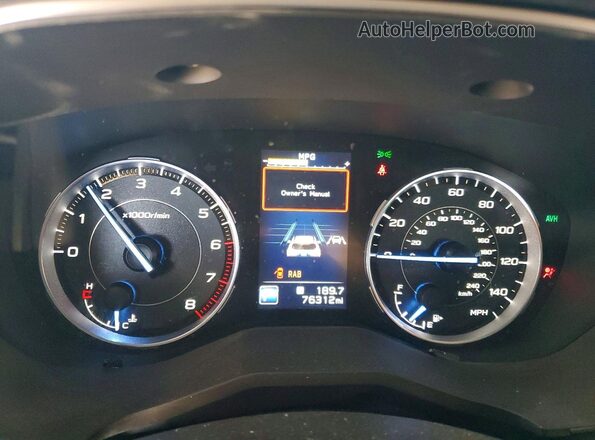 4S4WMAPD2K3445978 2019 SUBARU ASCENT Черный 