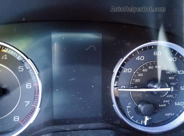 4S4WMAPD8K3468908 2019 SUBARU ASCENT Burgundy Вид щитка приладів