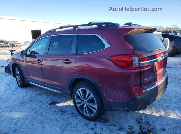 4S4WMAPD8K3468908 2019 SUBARU ASCENT Burgundy Задня ліва чверть