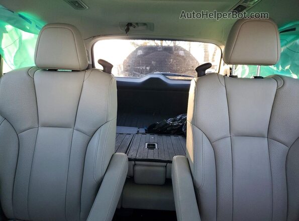 4S4WMAPD8K3468908 2019 SUBARU ASCENT Burgundy Вид задніх сидінь
