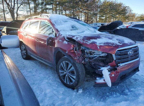 4S4WMAPD8K3468908 2019 SUBARU ASCENT Burgundy Передня права чверть