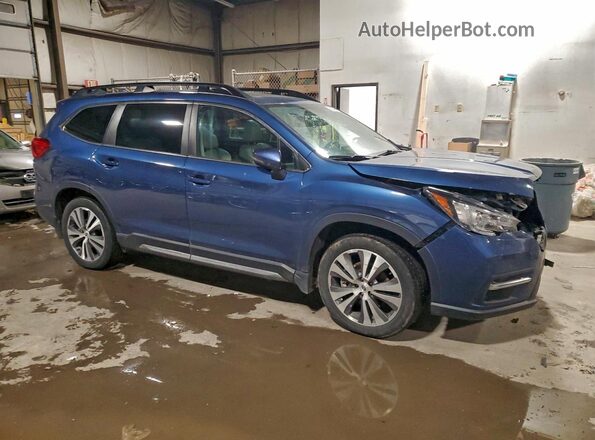 4S4WMAPD8M3404595 2021 SUBARU ASCENT Синий Передняя правая четверть