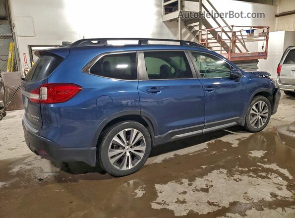 4S4WMAPD8M3404595 2021 SUBARU ASCENT Синий Задняя правая четверть