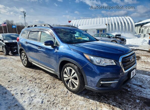 4S4WMAPD8M3409148 2021 SUBARU ASCENT Blue Передня права чверть