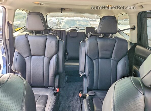4S4WMAPD8M3409148 2021 SUBARU ASCENT Blue Вид задніх сидінь