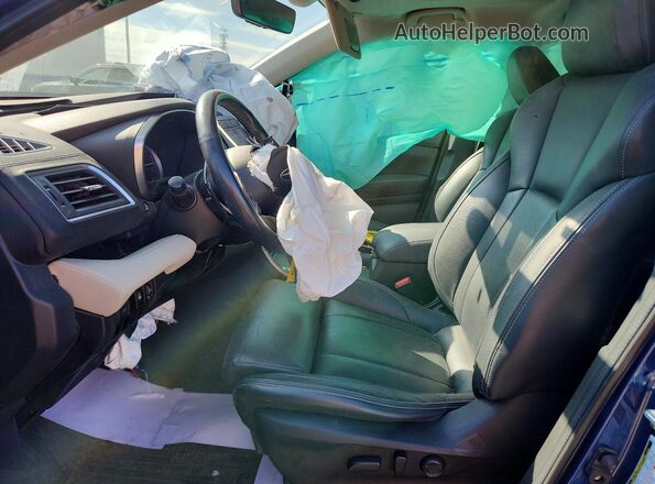 4S4WMAPD8M3465896 2021 SUBARU ASCENT Blue წინა სალონის ხედი