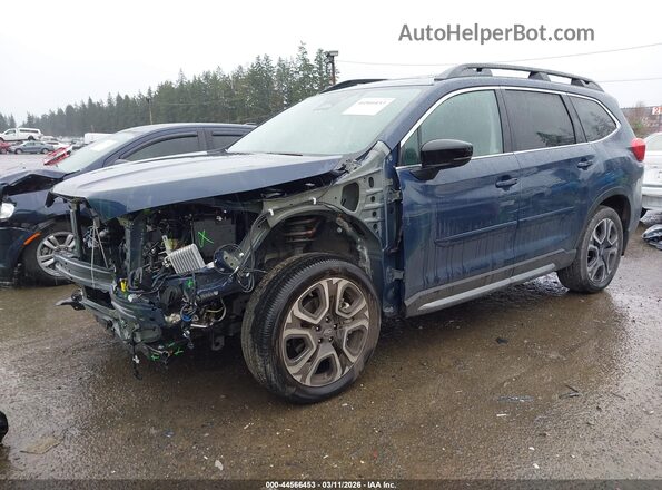 4S4WMAPDXS3435828 2025 SUBARU ASCENT Blue Передня ліва чверть