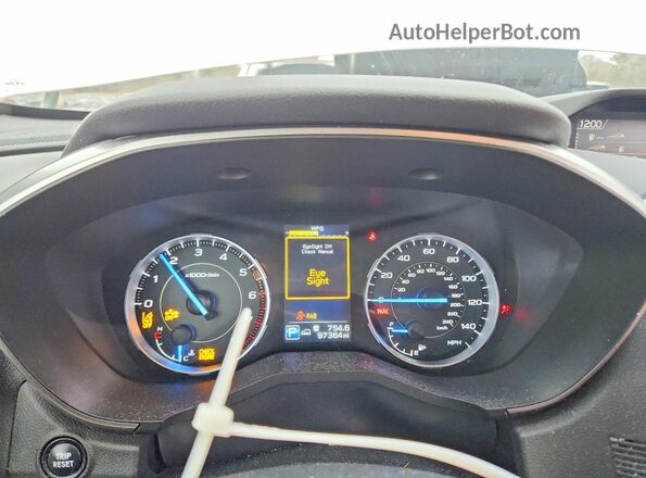 4S4WMARD2M3469536 2021 SUBARU ASCENT Белый Вид щитка приборов