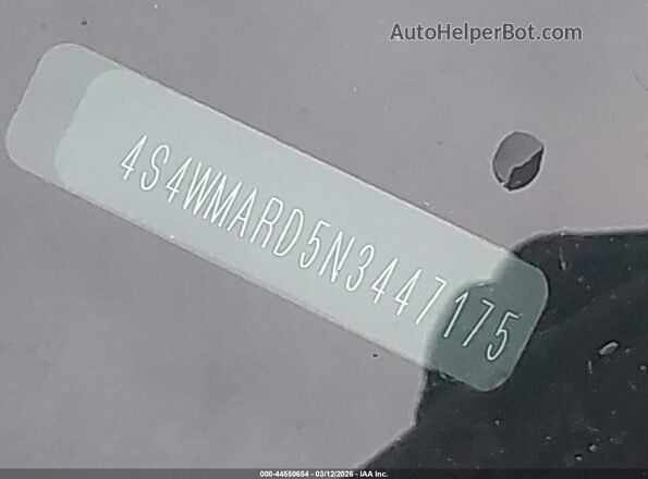 4S4WMARD5N3447175 2022 SUBARU ASCENT Синий Вид подкапотного пространства