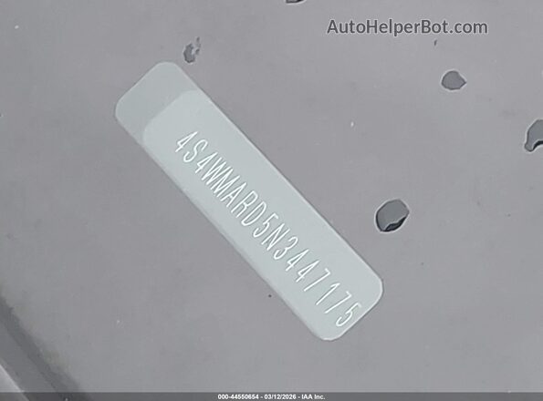 4S4WMARD5N3447175 2022 SUBARU ASCENT Синий Вид щитка приборов