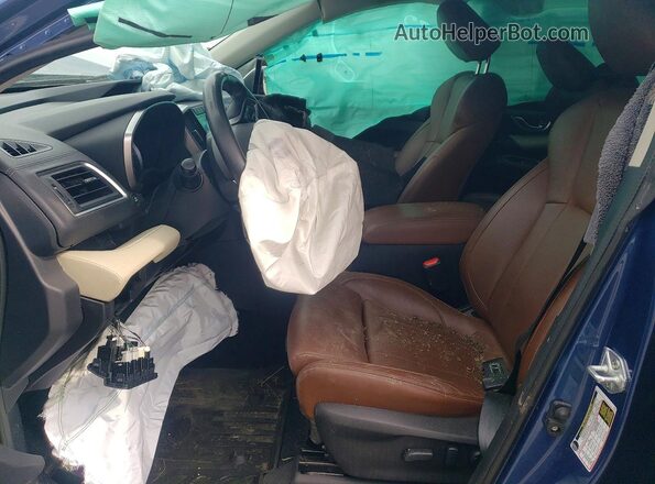 4S4WMARD6M3429329 2021 SUBARU ASCENT Blue Front interior view