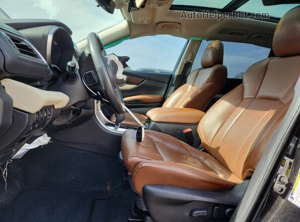 4S4WMARDXM3455951 2021 SUBARU ASCENT Black წინა სალონის ხედი