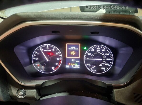 4S4WMAUDXR3427890 2024 SUBARU ASCENT Silver Vista del cuadro de instrumentos