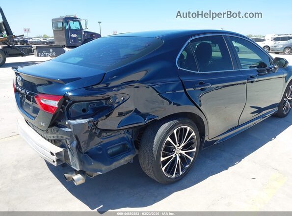 4T1B11HK3JU557993 2018 TOYOTA CAMRY Dark Blue Դիմացի տեսք