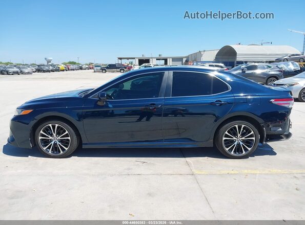 4T1B11HK3JU557993 2018 TOYOTA CAMRY Dark Blue 